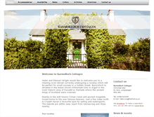 Tablet Screenshot of barmolloch-cottages.co.uk